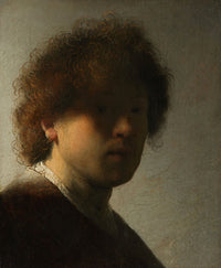Zelfportret op jeugdige leeftijd Wall Art