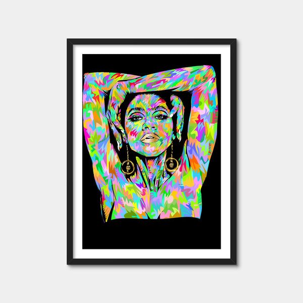 Zendaya Wall Art — Framed Print Format preview