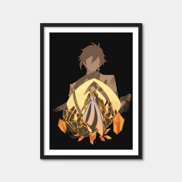 Zhongli 2 Wall Art — Framed Print Format preview