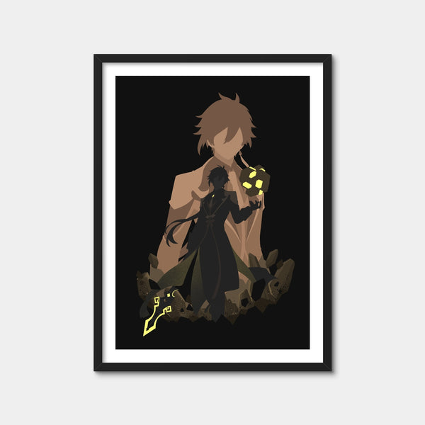 Zhongli Wall Art — Framed Print Format preview