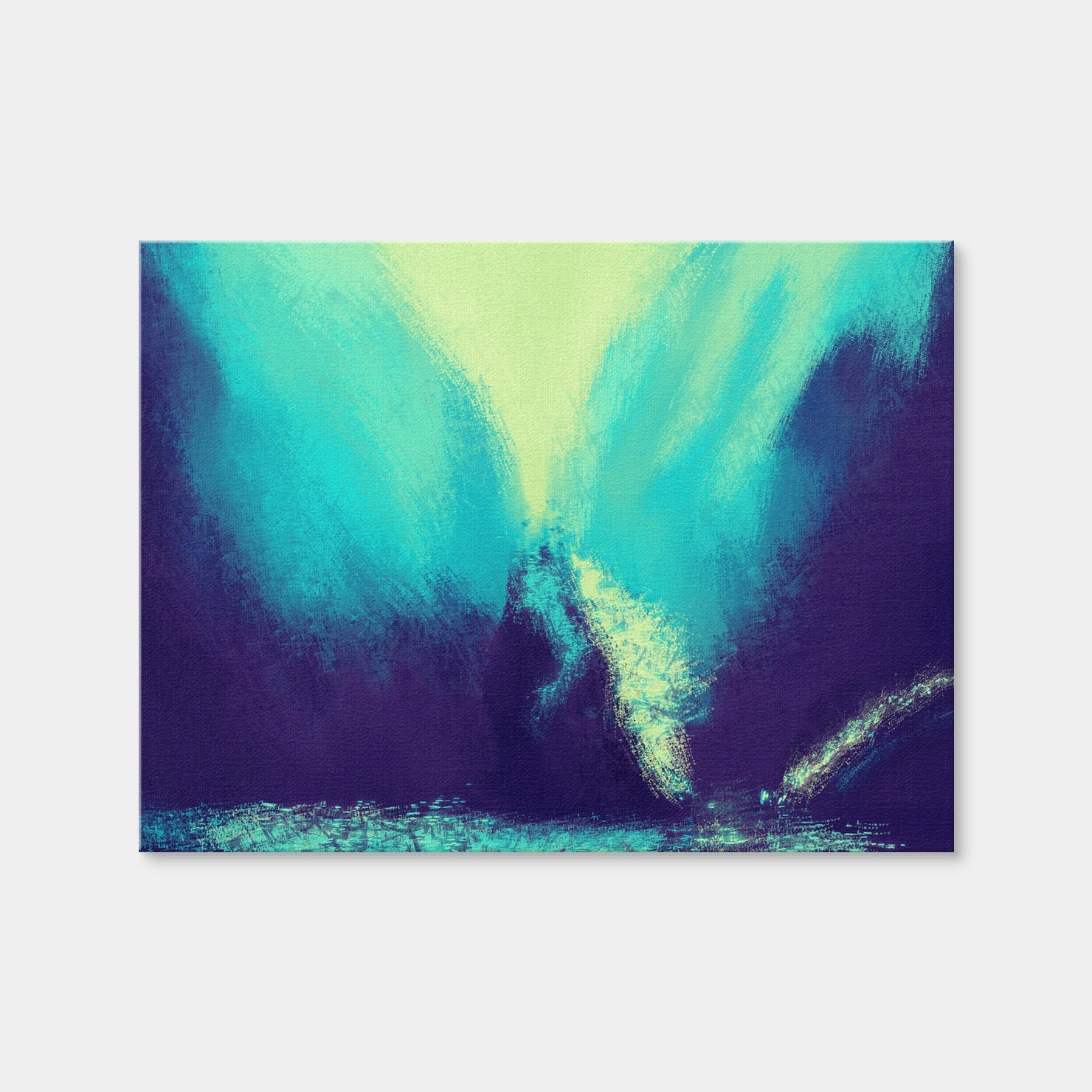 AUTO-MOCKUP WHITE | Zilla In Blue | 1 Piece | Gallery Wrap | group=4x3