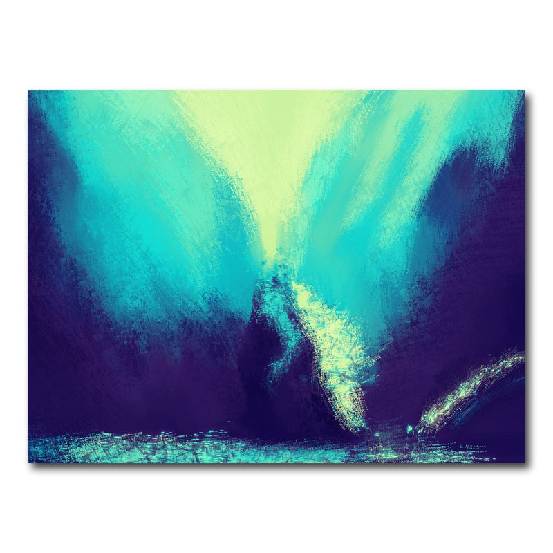 Zilla In Blue Wall Art