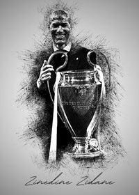 Zinedine Zidane Wall Art