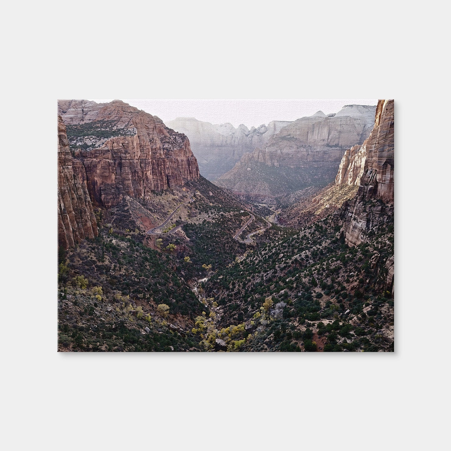 AUTO-MOCKUP WHITE | Zion National Park | 1 Piece | Gallery Wrap | group=4x3