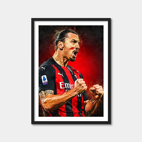 Zlatan Ibrahimovic Wall Art — Framed Print Format preview