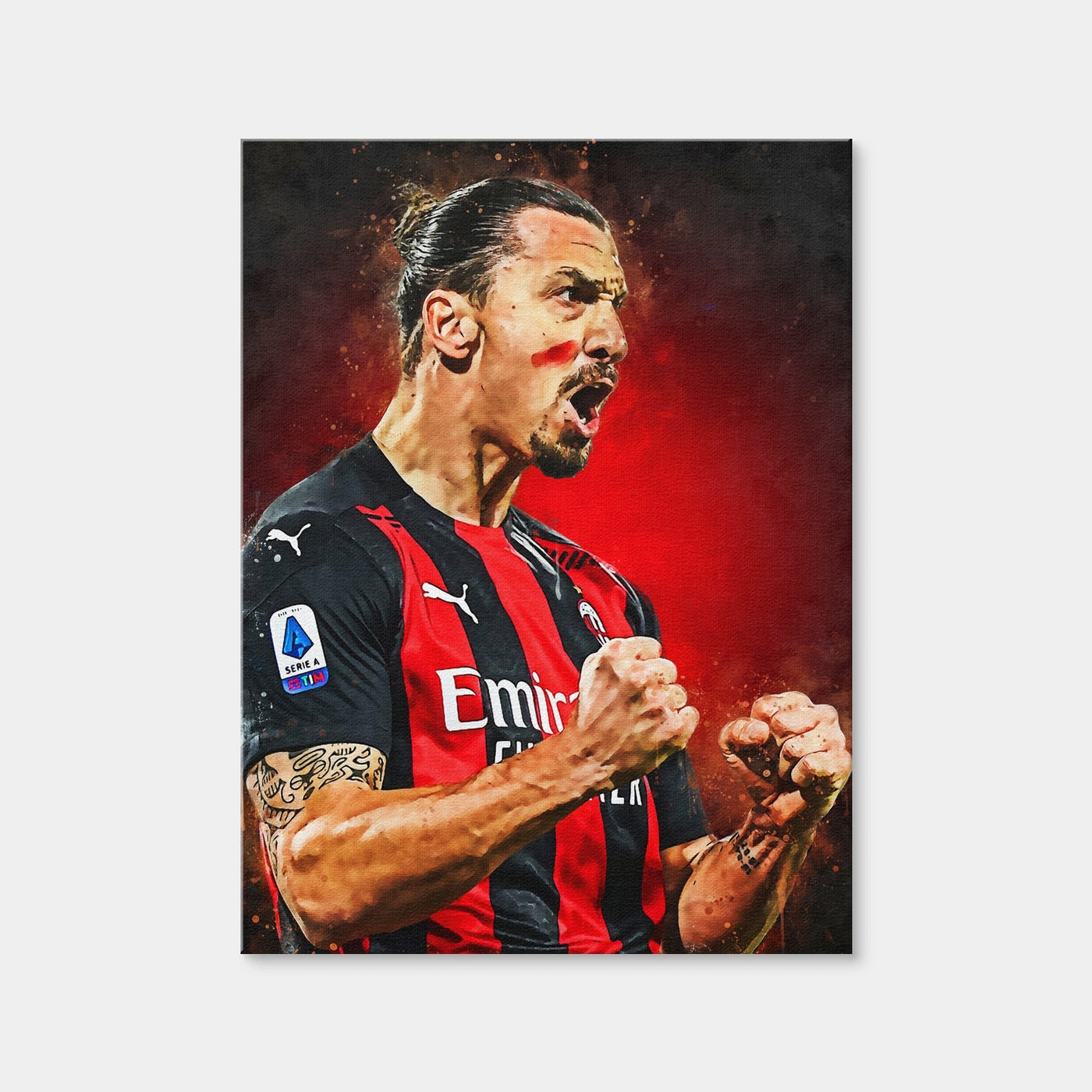 AUTO-MOCKUP WHITE | Zlatan Ibrahimovic | 1 Piece | Gallery Wrap | group=3x4