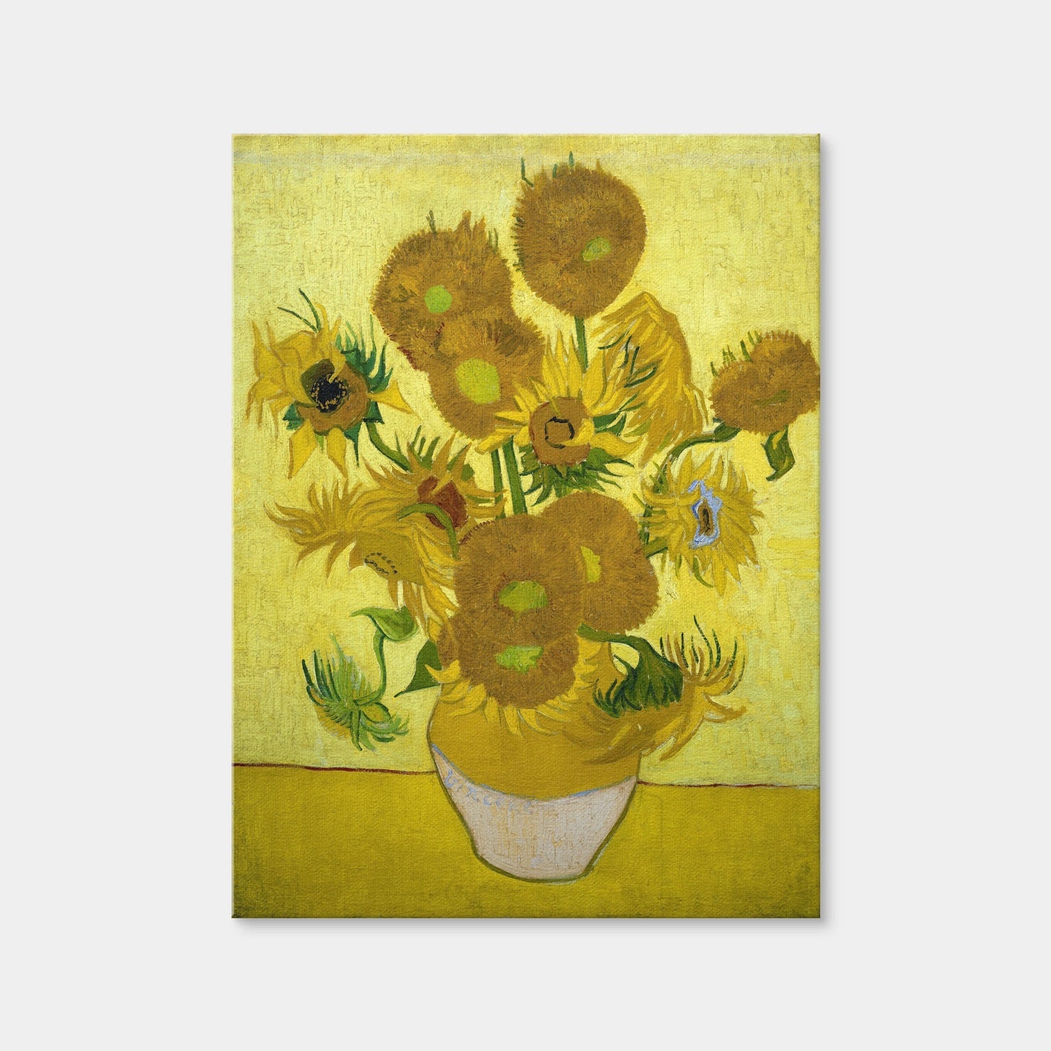 AUTO-MOCKUP WHITE | Zonnebloemen | 1 Piece | Gallery Wrap Canvas | group=3x4