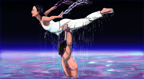 abstract dirty dancing Wall Art