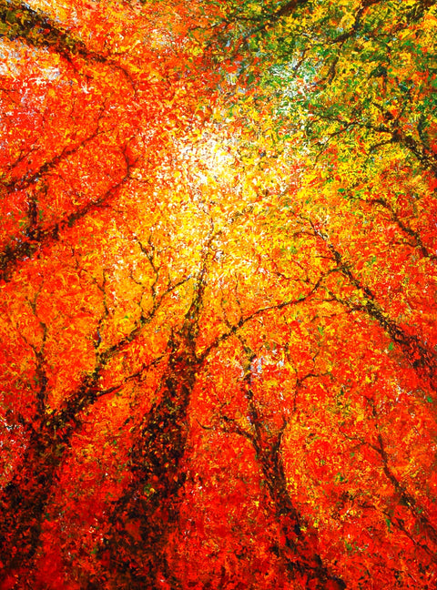 autumn glimmer Wall Art