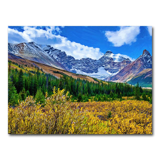 Autumn Mountains Wall Art