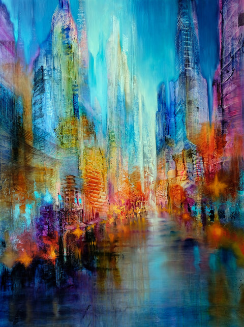 big city Wall Art