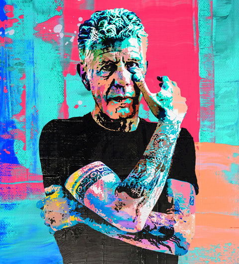 bourdain Wall Art