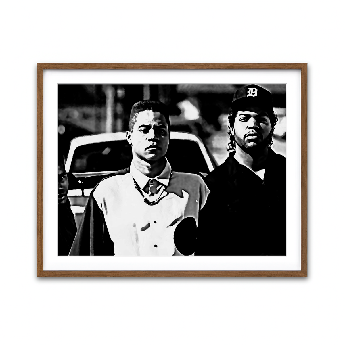 Framed Print 4x3 Walnut