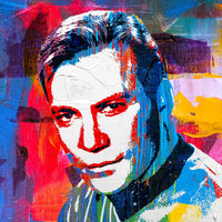 capt kirk Wall Art