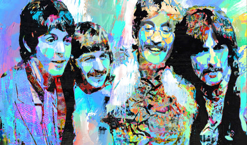 celebrate beatles Wall Art