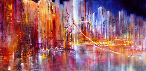 city scape Wall Art