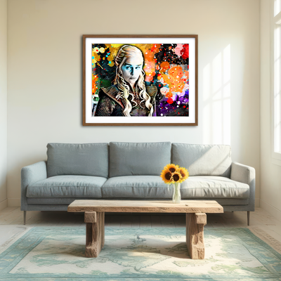 AUTO-MOCKUP ROOM | Daenerys Wall Art