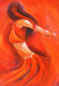 dancing flame Wall Art