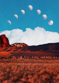 desert hill Wall Art