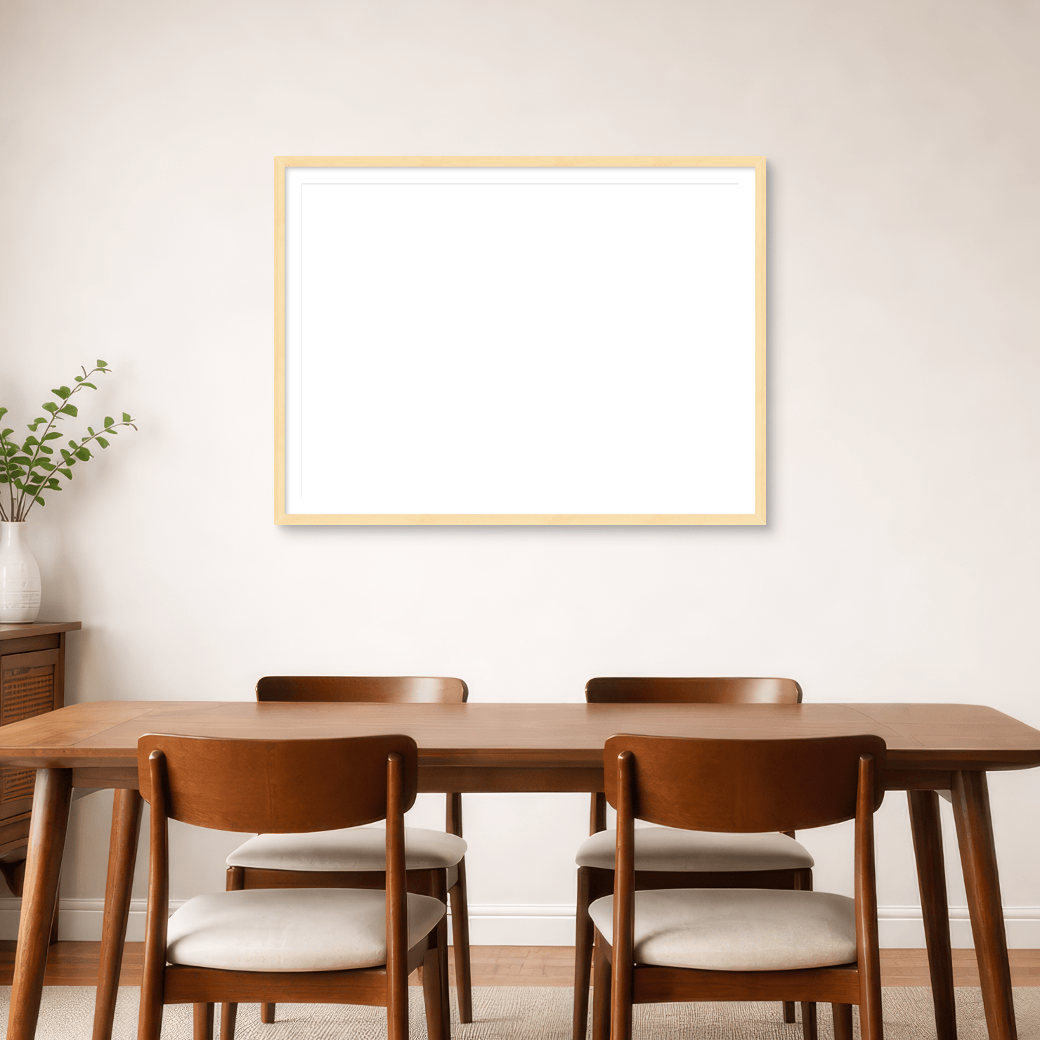 Framed print room image