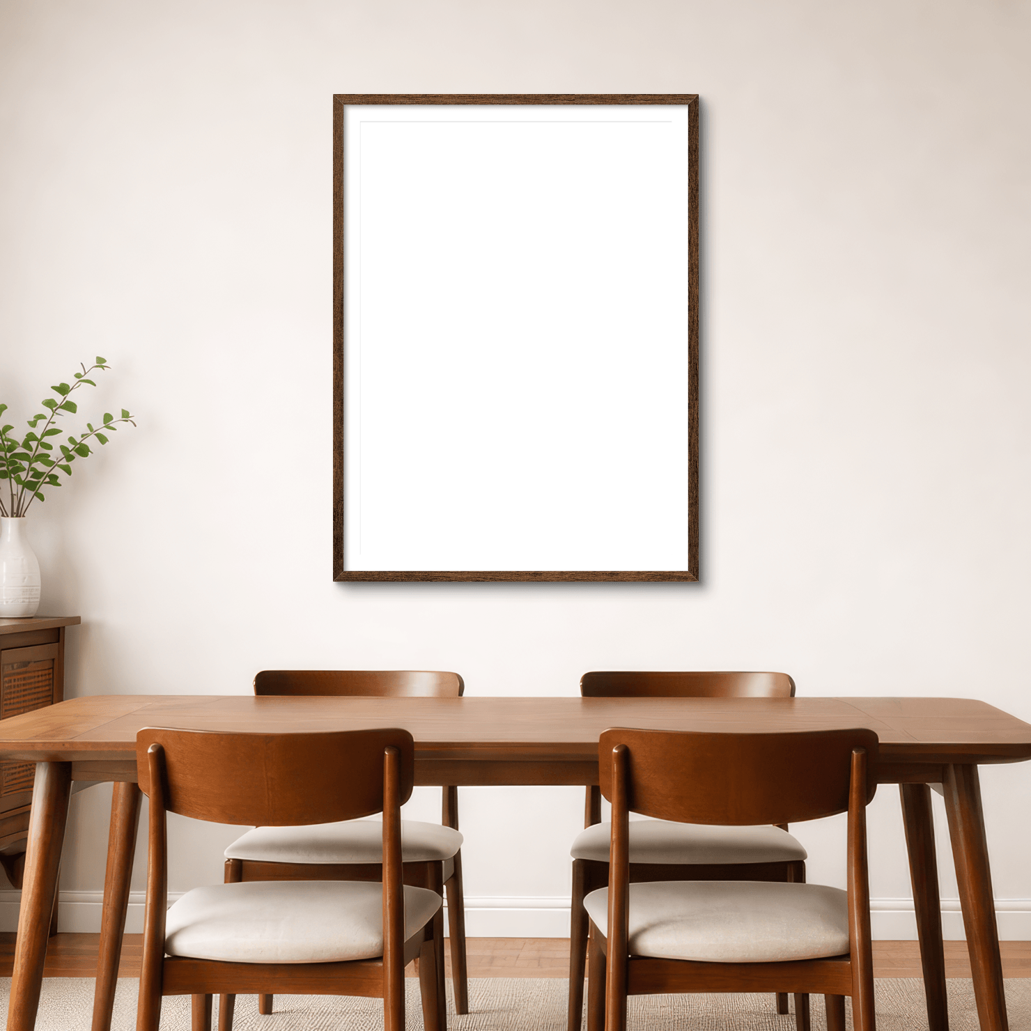 Framed print room image