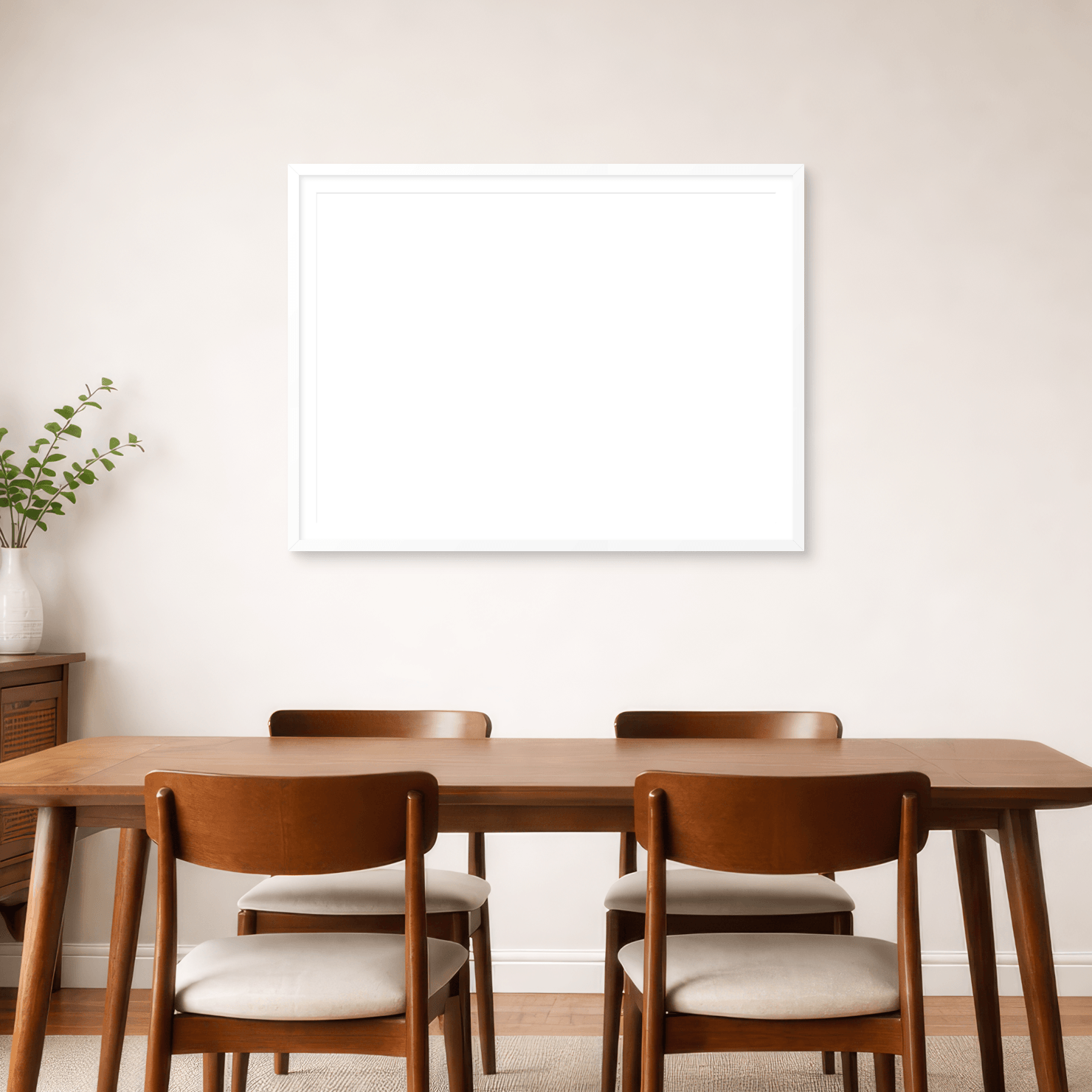 Framed print room image