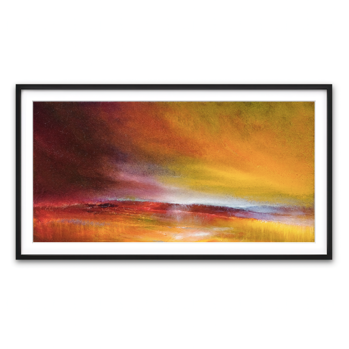 Framed Print 2x1 Black