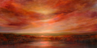 evening glow Wall Art