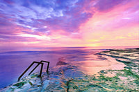 fair skies and calm sea Wall Art