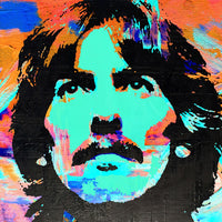 george harrison green Wall Art