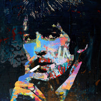 george harrison smoking Wall Art