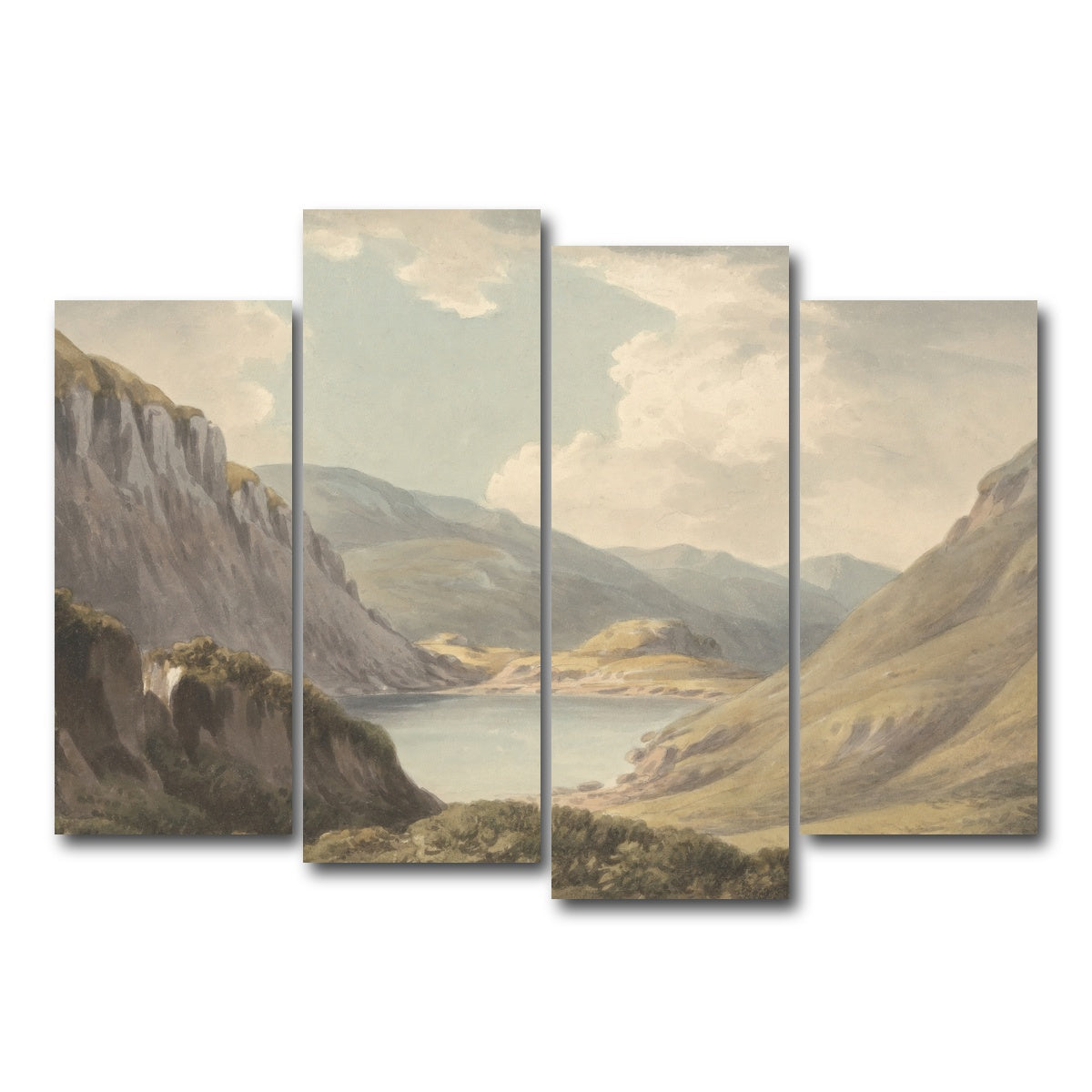 AUTO-MOCKUP WHITE | glen | 4 Piece | Gallery Wrap Canvas | group=4_normal