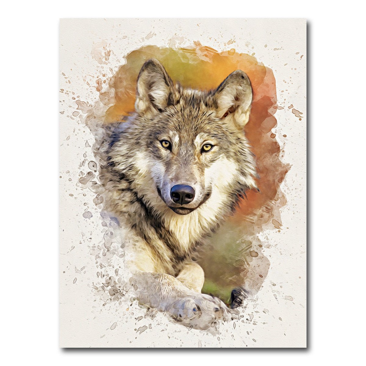 Gray Wolf 3 Wall Art