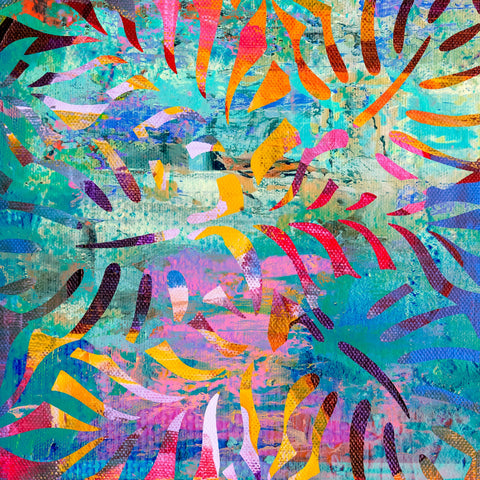 hawaiian palm Wall Art