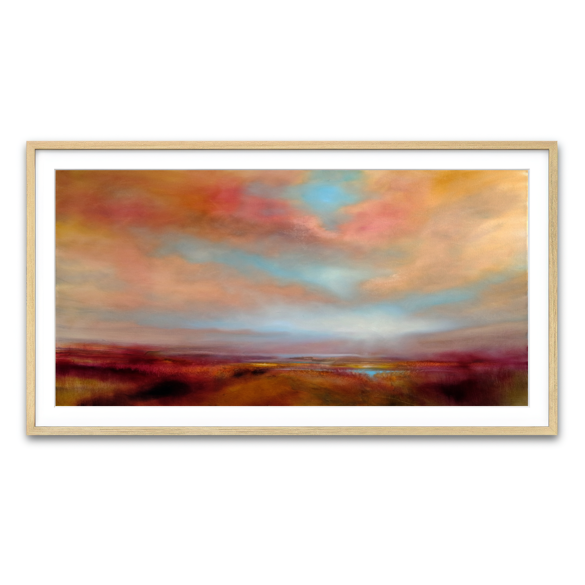 Framed Print 2x1 Natural