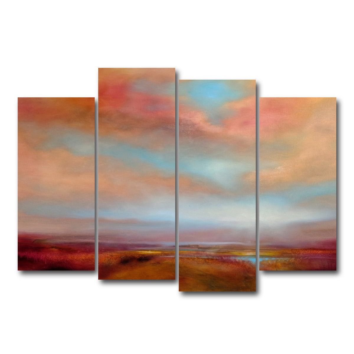 AUTO-MOCKUP WHITE | heideland | 4 Piece | Gallery Wrap Canvas | group=4_normal