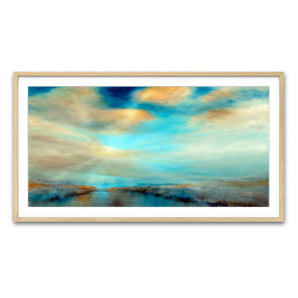 Framed Print 2x1 Natural