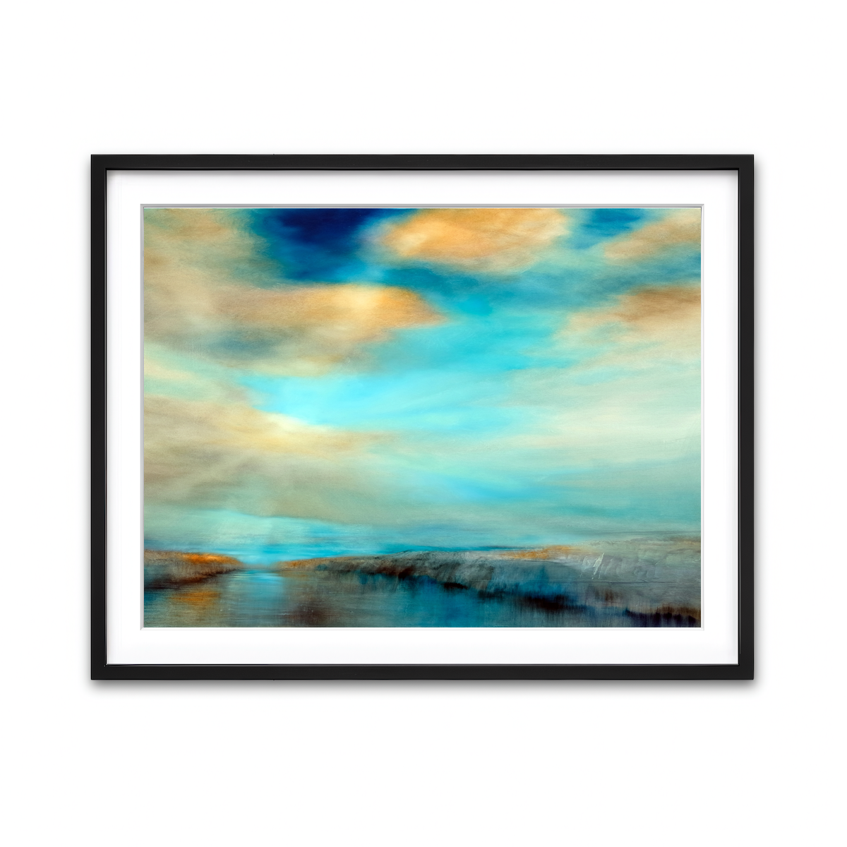Framed Print 4x3 Black