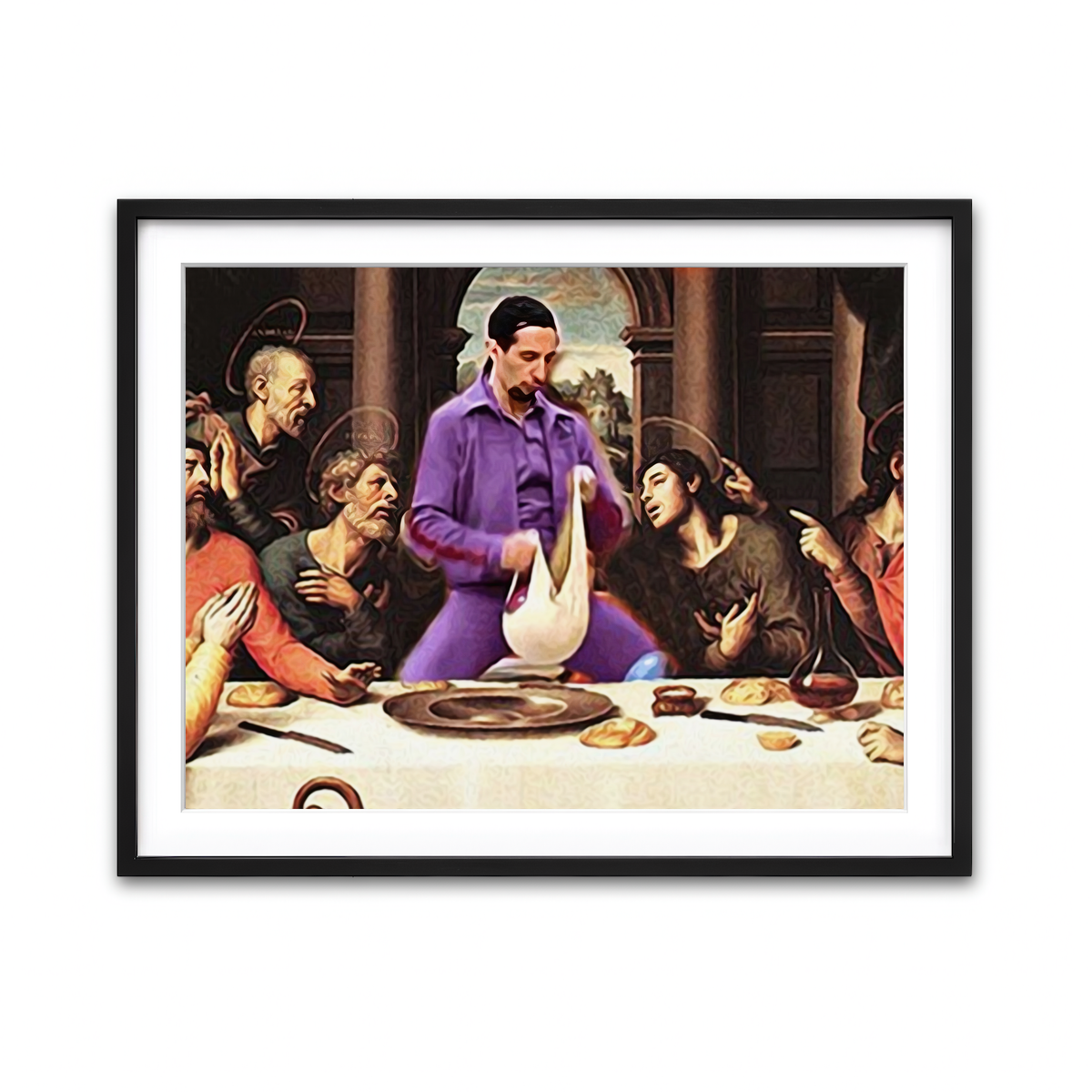 Framed Print 4x3 Black