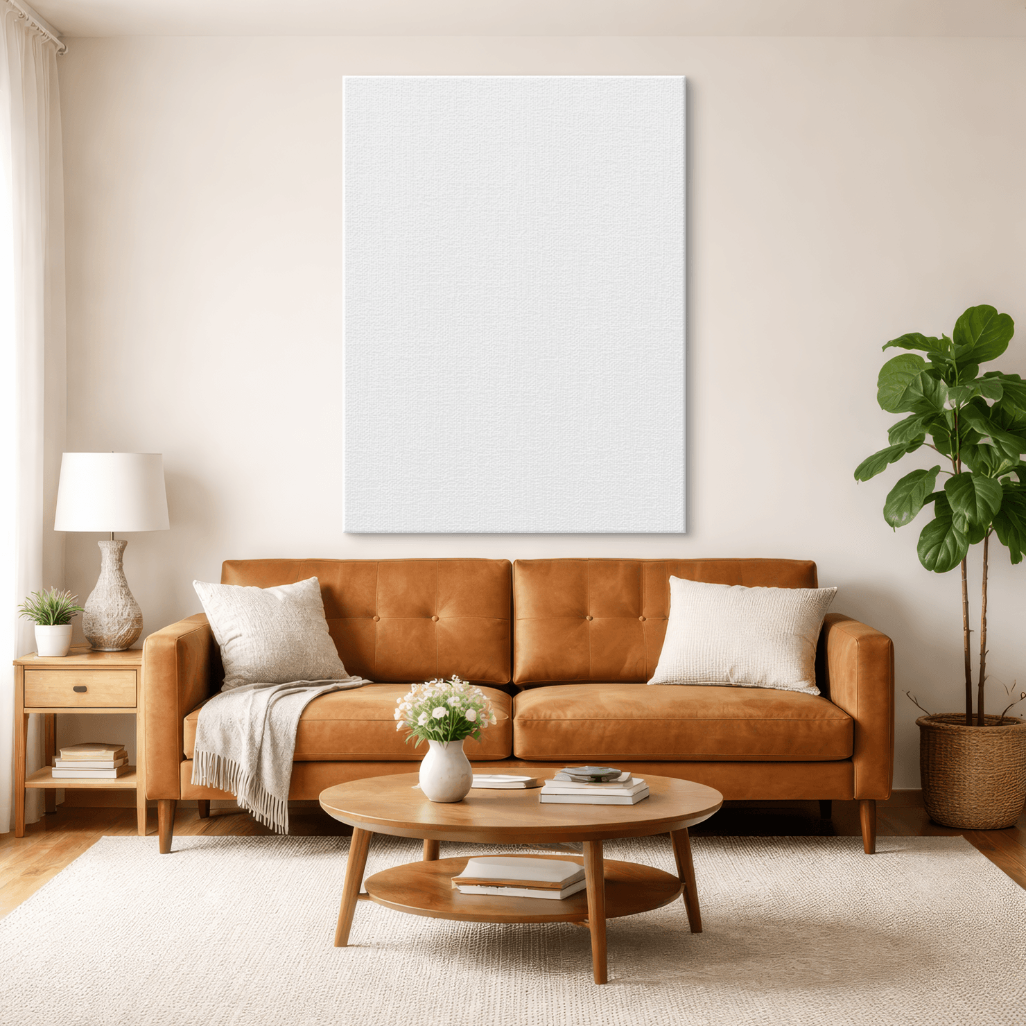 Canvas wrap room image
