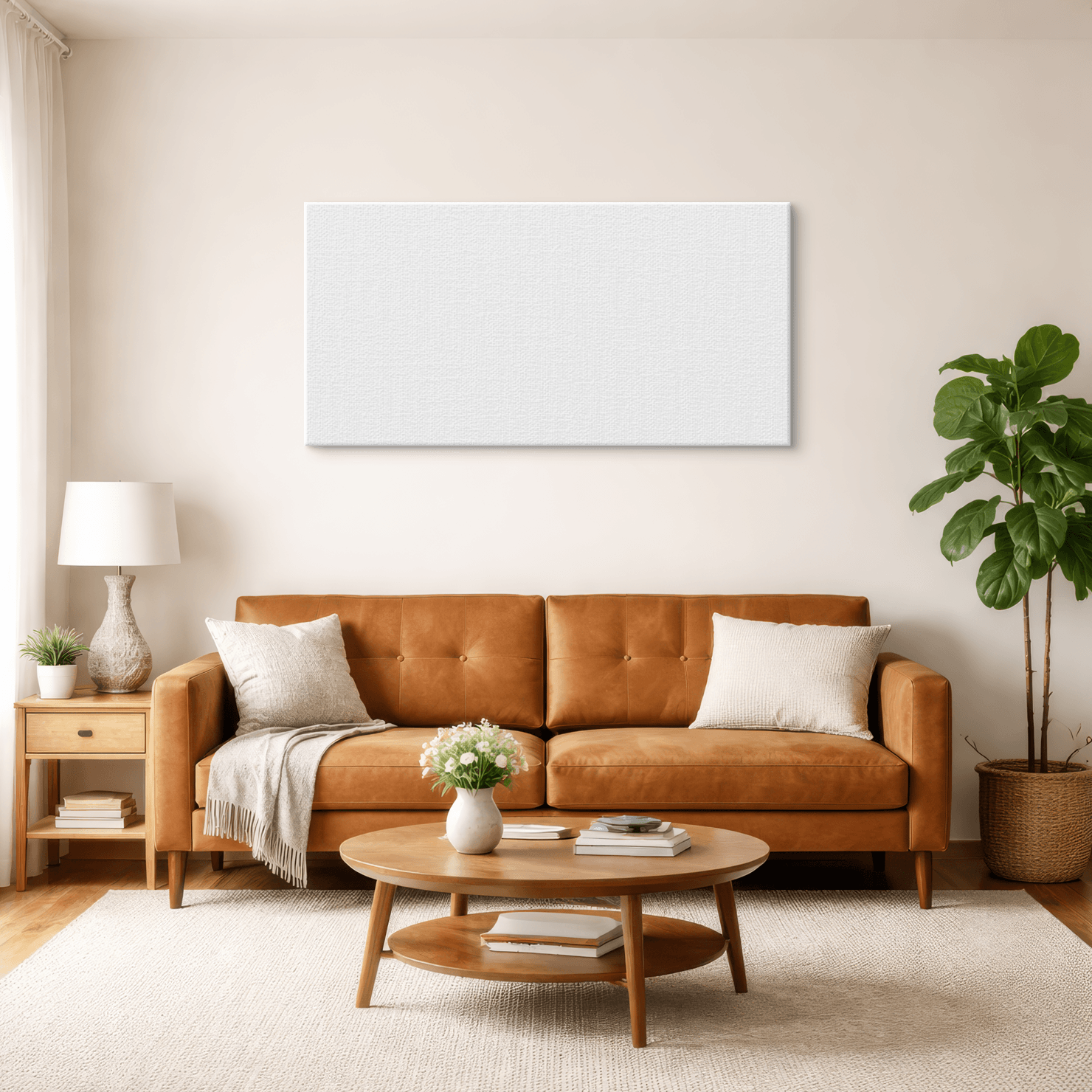 Canvas wrap room image