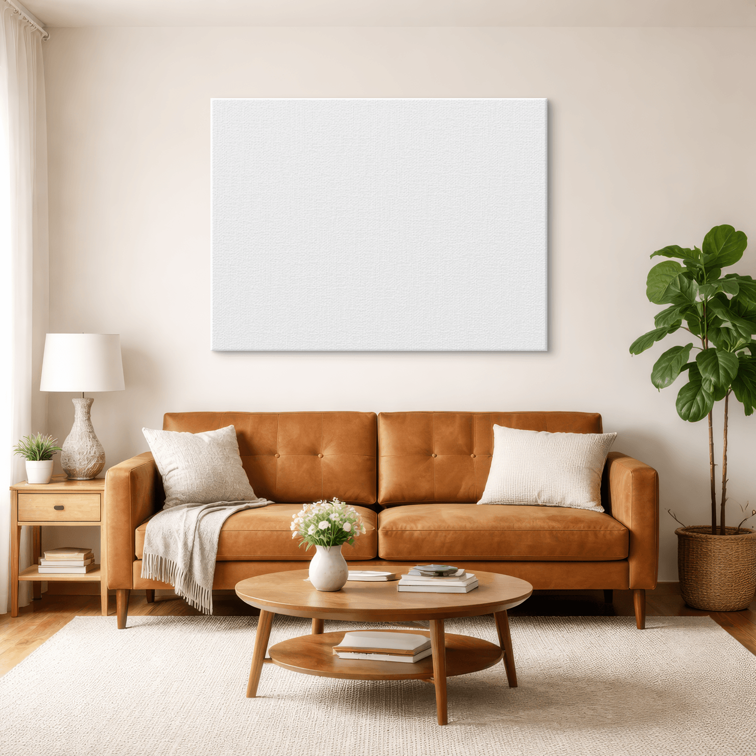 Canvas wrap room image