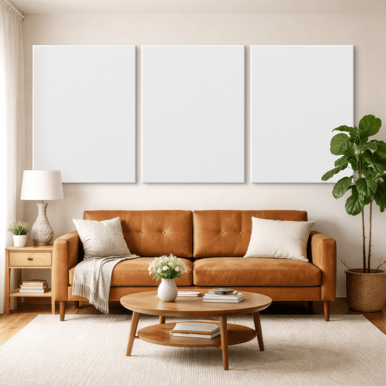 Canvas wrap room image