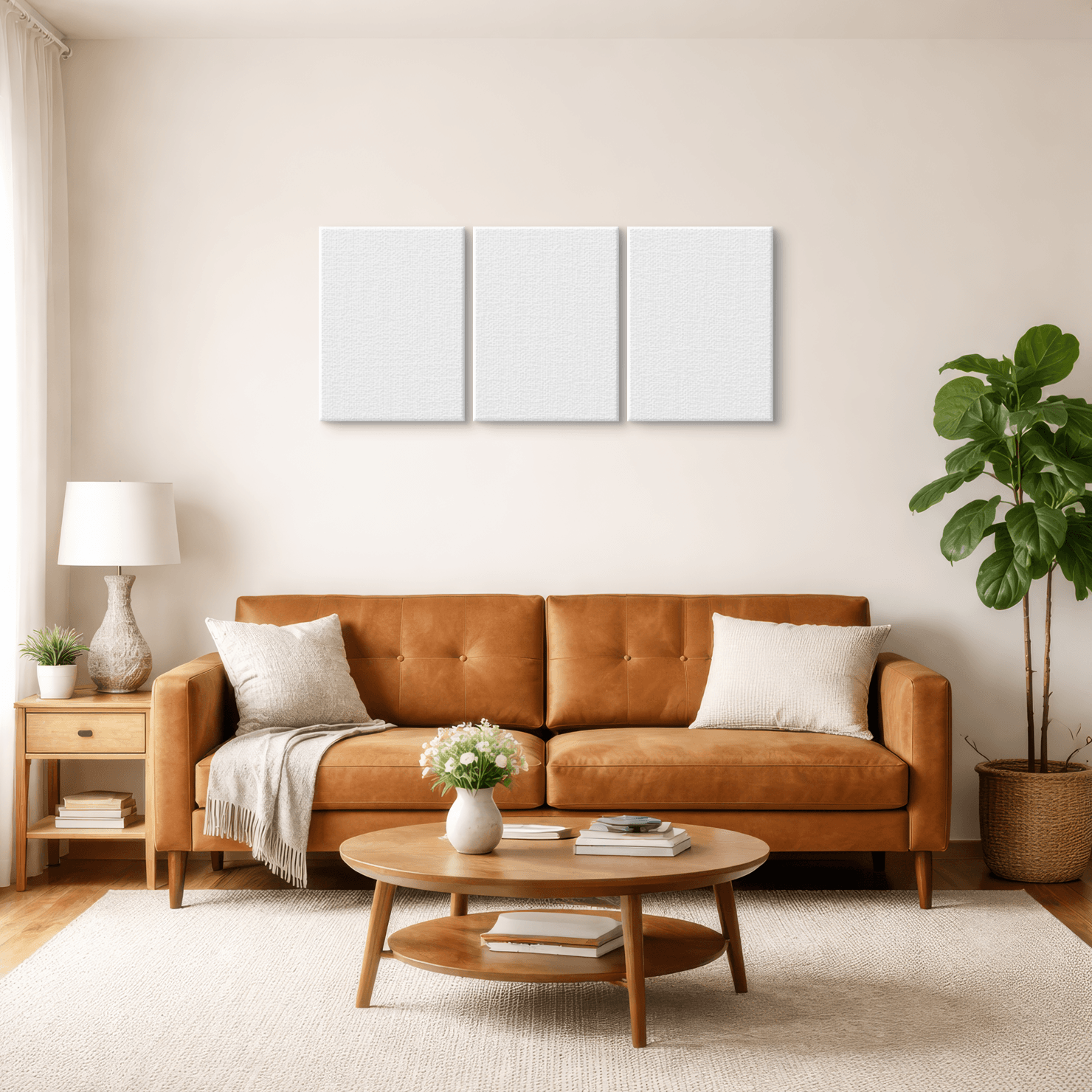 Canvas wrap room image