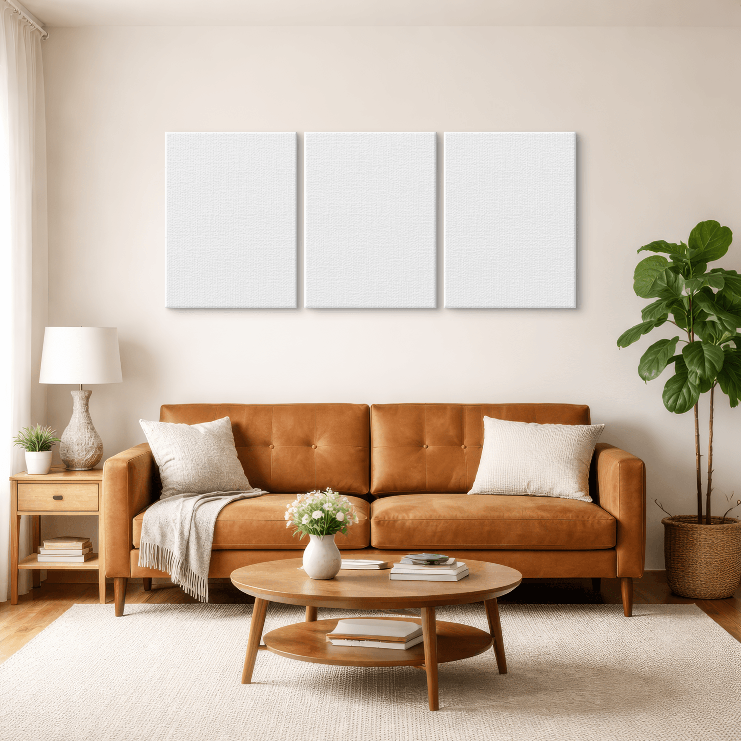 Canvas wrap room image