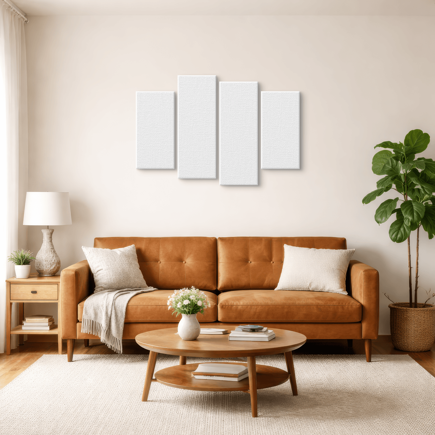 Canvas wrap room image
