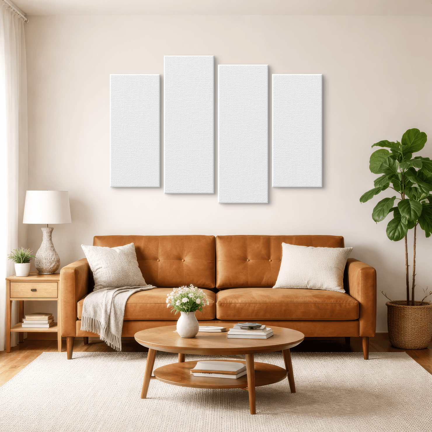 Canvas wrap room image