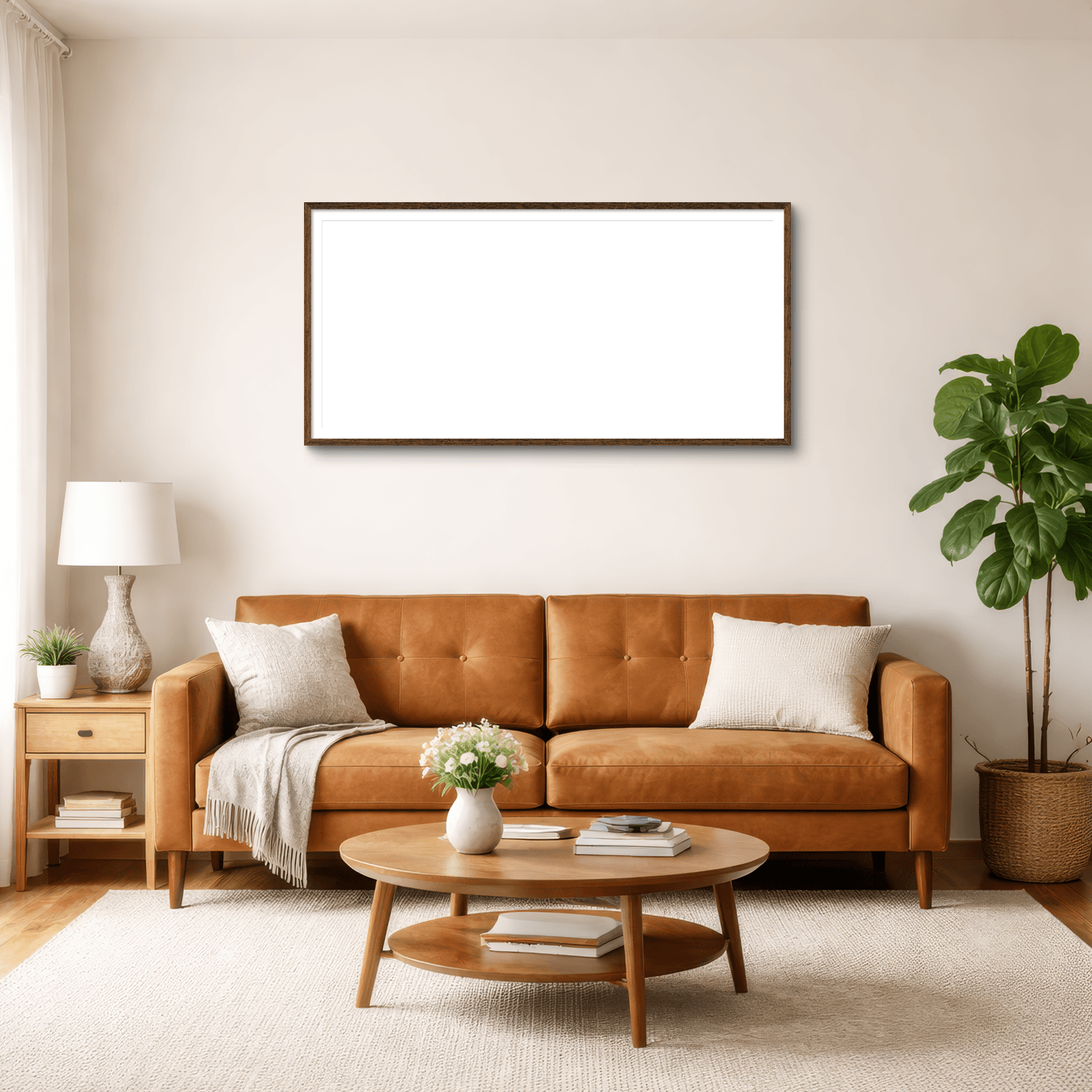 Framed print room image