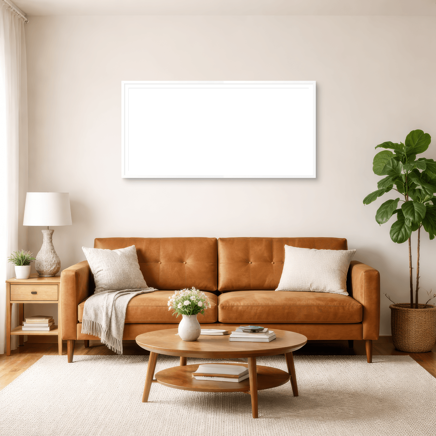 Framed print room image