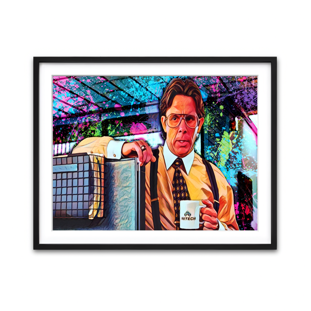 Framed Print 4x3 Black